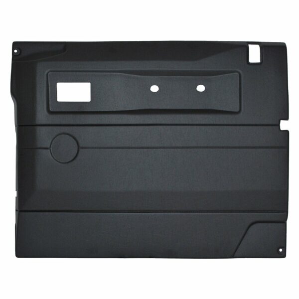 Defender RH Front Black Plastic Door Trim Electric Windows