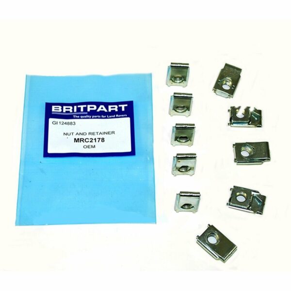Land Rover Captive Nut for Door Hinge Series 3 and 90/110 (each)