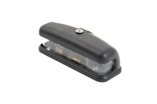 Number Plate Lamp Black Land Rover (New Part No. XFC100550)