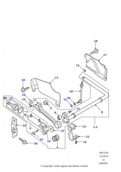 Rear Anti Roll Bar Link Discovery 2