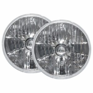 RHD Super Crystal Halogen Headlamps Pair (Not Supplied with Bulbs Use Part Number 589783)