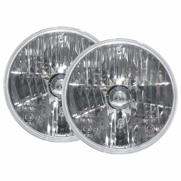 RHD Super Crystal Halogen Headlamps Pair (Not Supplied with Bulbs Use Part Number 589783)