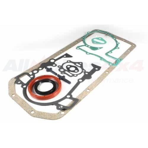 Sump Gasket Set V8 Range Rover Classic 1976 On. Discovery to LA081991.90/110. 109 V8